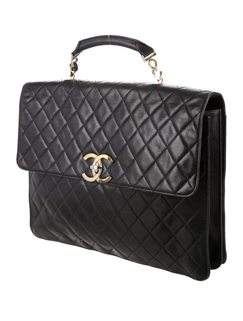 chanel briefcase mens|most affordable chanel bag.